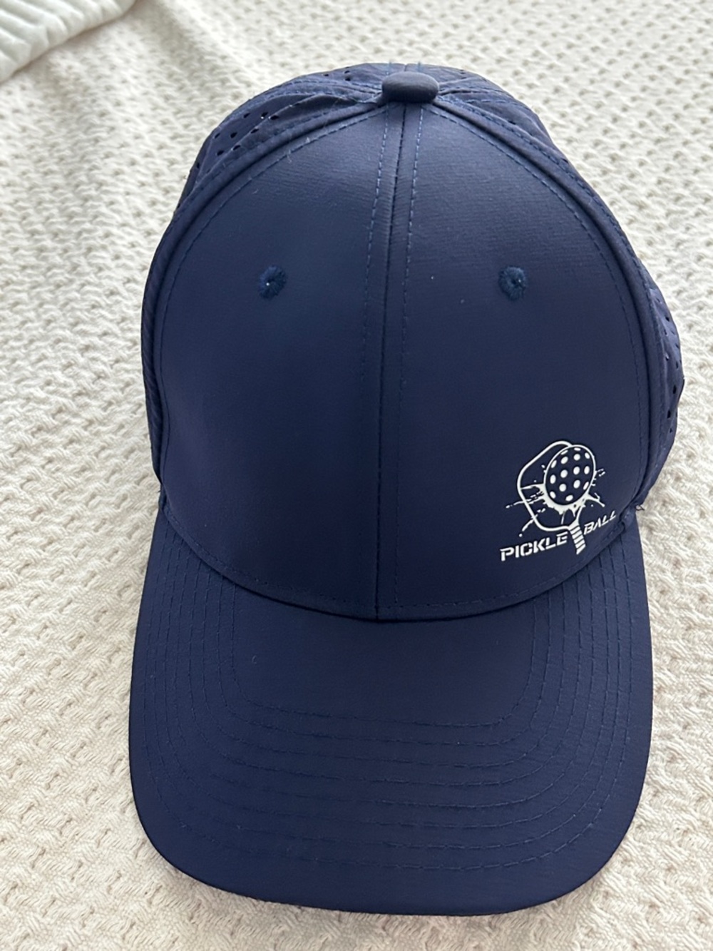 Navy Pickleball Graphic Trucker Hat